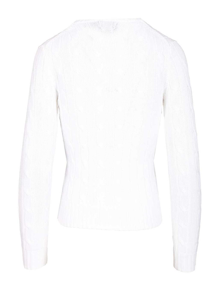 Polo Ralph Lauren Cotton Sweater Knitwear - Bianco | 3d46493e1946f43b56bfd238f27ca9f82def4a07