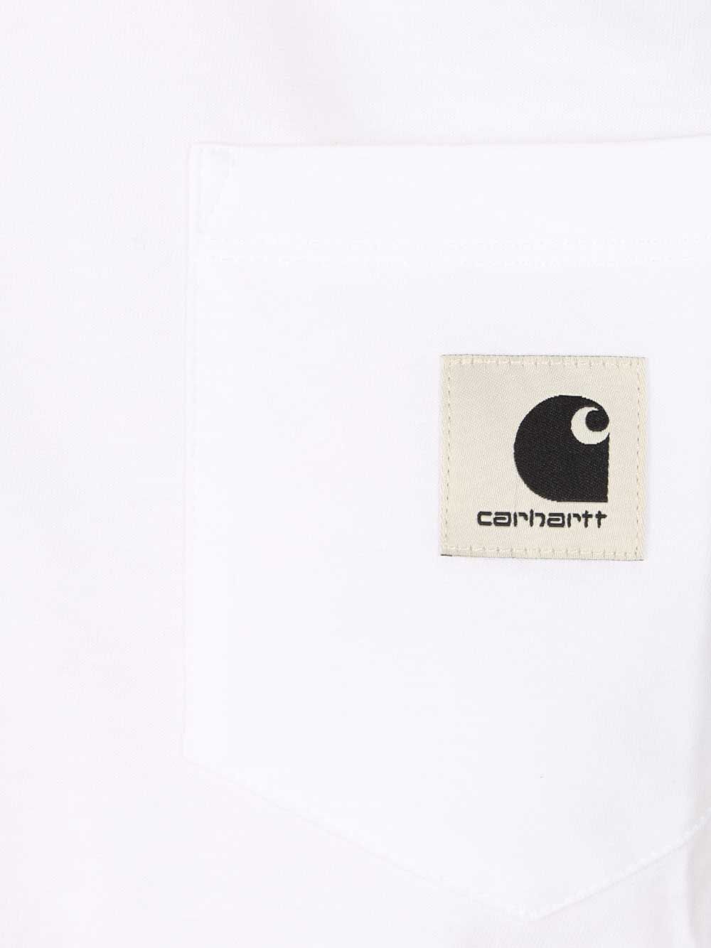 Carhartt Wip Cotton T-Shirt - Bianco | 8d2312dd950ddbf7215c766fbbaa2a35ec98056e