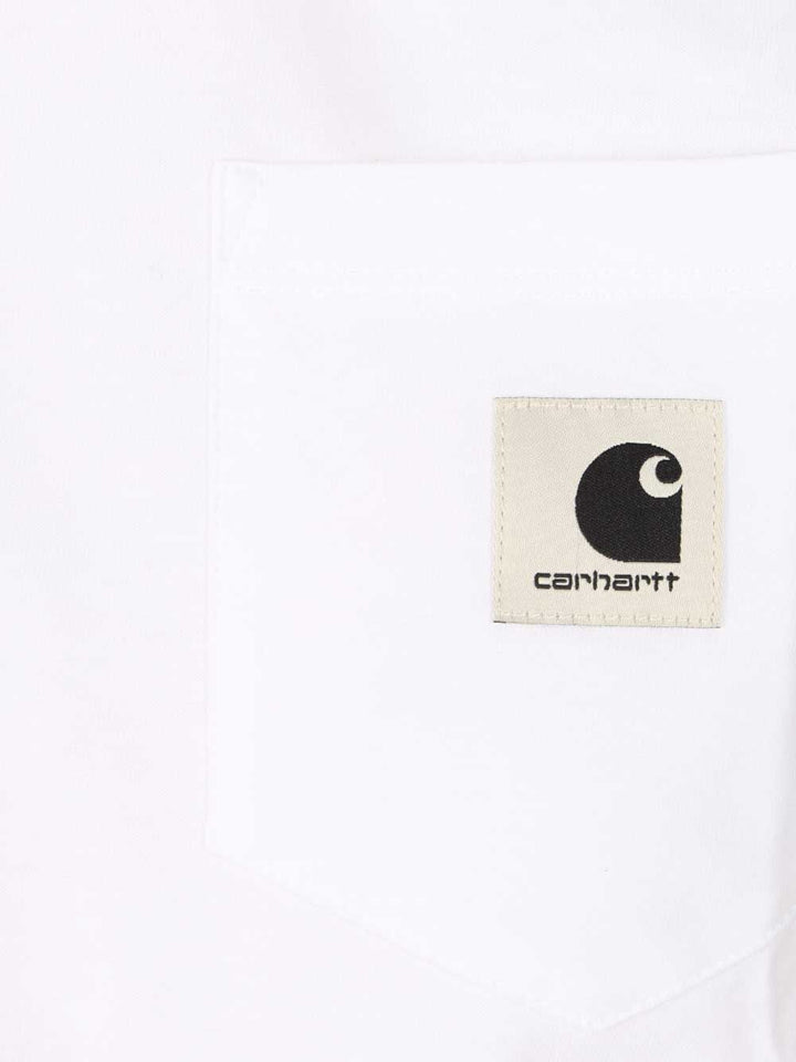 Carhartt Wip Cotton T-Shirt - Bianco | 8d2312dd950ddbf7215c766fbbaa2a35ec98056e