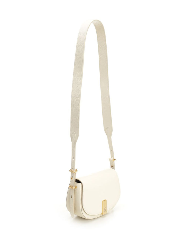 Polo Ralph Lauren Saddle Crossbody Bags - Bianco | 6437e548191c24f31497e5945ceacc047c6259f6