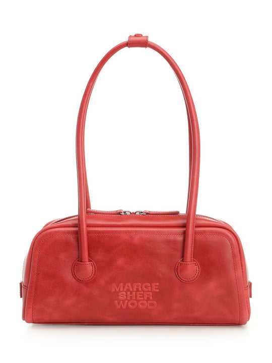 Soft Boston Ew Handbags Rosso