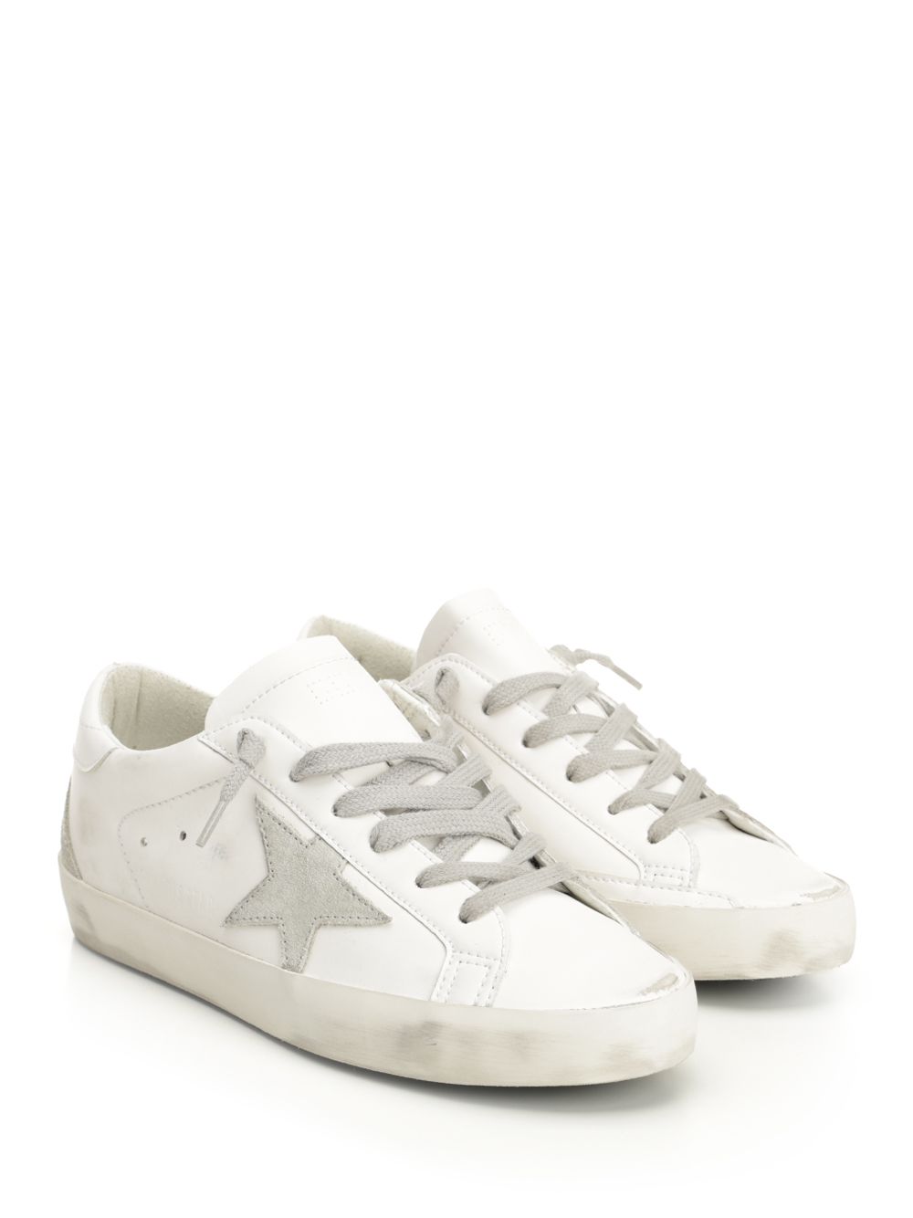 Golden Goose Deluxe Brand Super Star Sneakers - Bianco | 32538f9837091ee8d1e740ded3d4eb15aa333e12