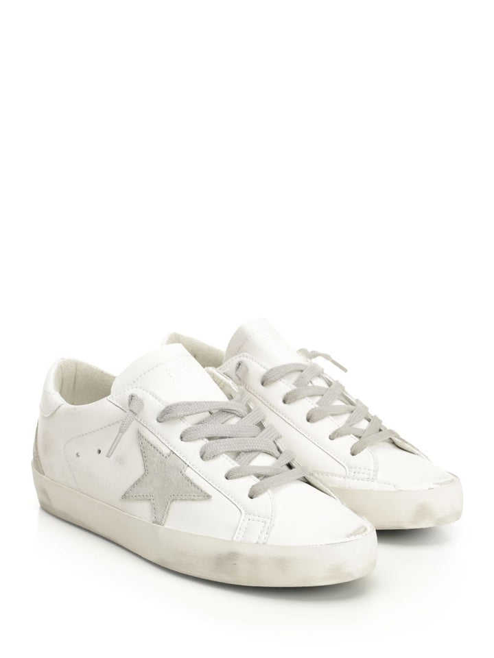 Golden Goose Deluxe Brand Super Star Sneakers - Bianco | 32538f9837091ee8d1e740ded3d4eb15aa333e12