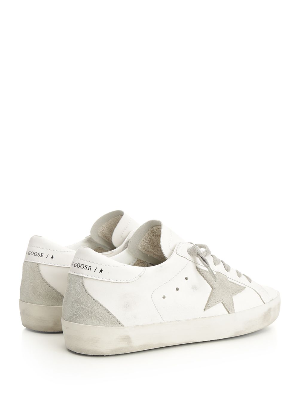 Golden Goose Deluxe Brand Super Star Sneakers - Bianco | 9b7ec8e579ba8a02d3936a877f7d9832f4b77c50