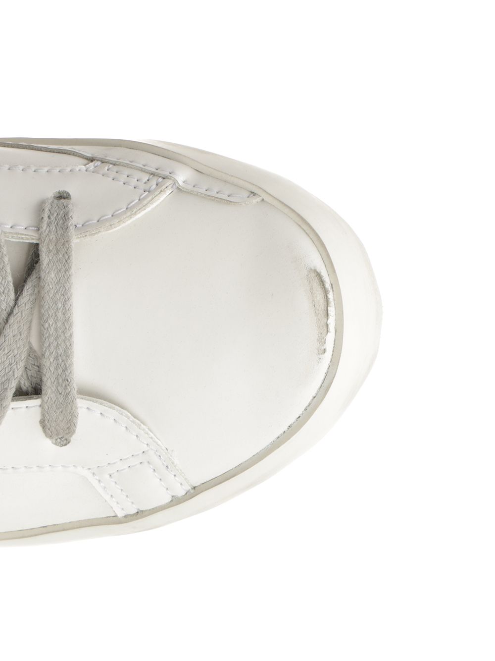 Golden Goose Deluxe Brand Super Star Sneakers - Bianco | fa084f2fbff5aa10601eee5ae6384dc57e1b6894