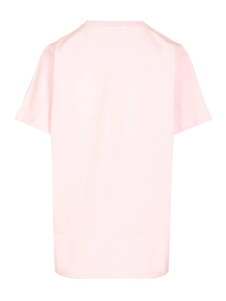Ganni Cotton T-Shirt - Rose | 8342195a48af67a4676ad3ee455c3b9a41a27670