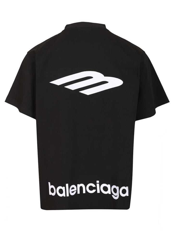 Balenciaga Oversized T-Shirt - Nero | 60b7eb88c7628b0c4ade2d3255206639687df6ad