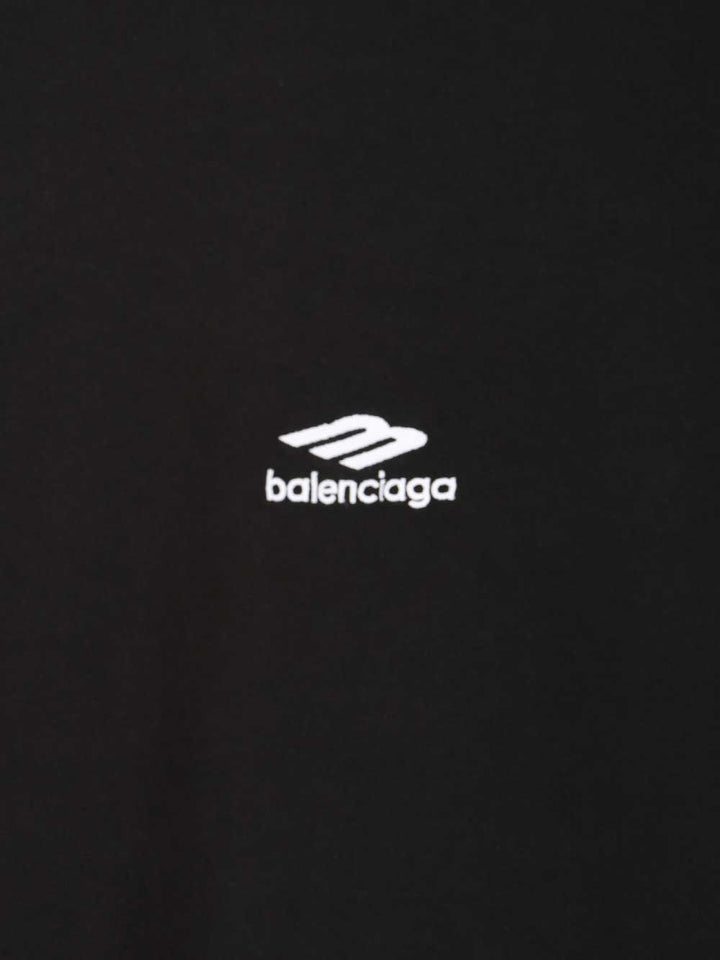 Balenciaga Oversized T-Shirt - Nero | c18f2d45dc7d1700e6cdebac0bd946dd386d8545