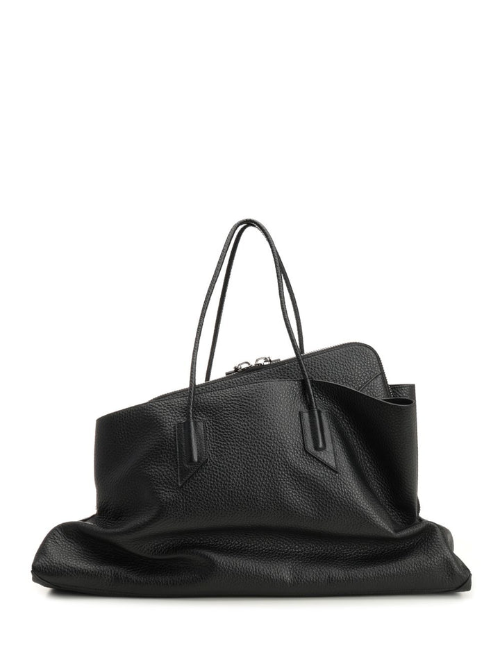 The Attico Large La Passeggiata Shoulder Bag Shoulder Bags - Nero | 533d7c4f8b54ea48bcf3fb99b6f2a1bcfdbc60a1