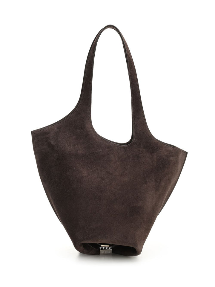 The Attico La Scoop Shoulder Bags - Marrone | 6ff095f4c08d83df8680706cfaec4b0c2532c65f
