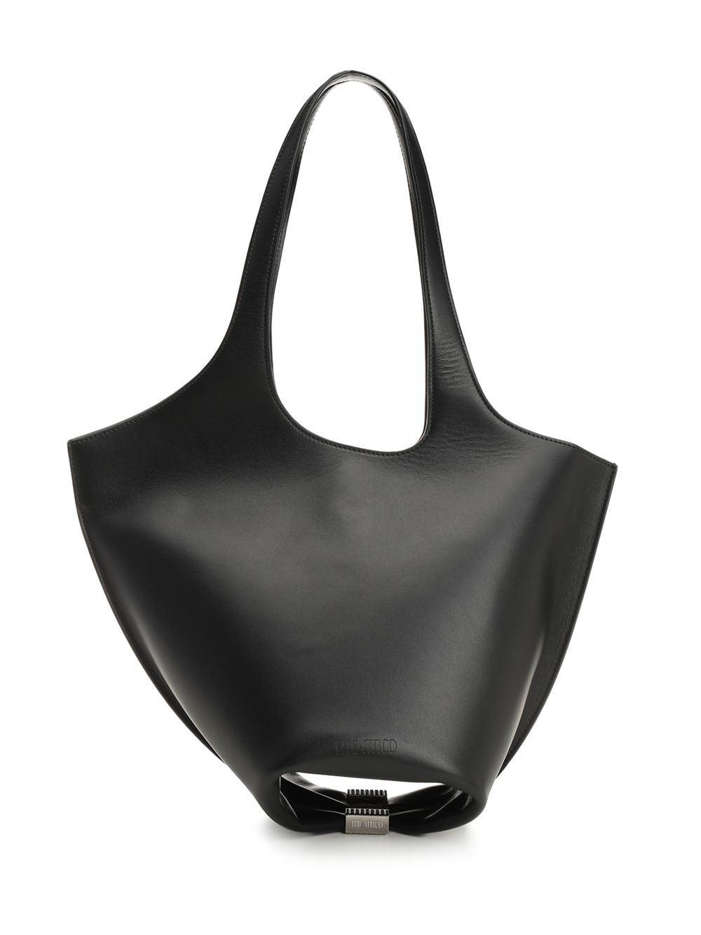 The Attico La Scoop Shoulder Bags - Nero | 6cb64327eb035bf050a0456f635ef1dbe4d9bf19