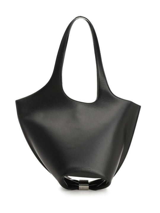La Scoop Shoulder Bags Nero