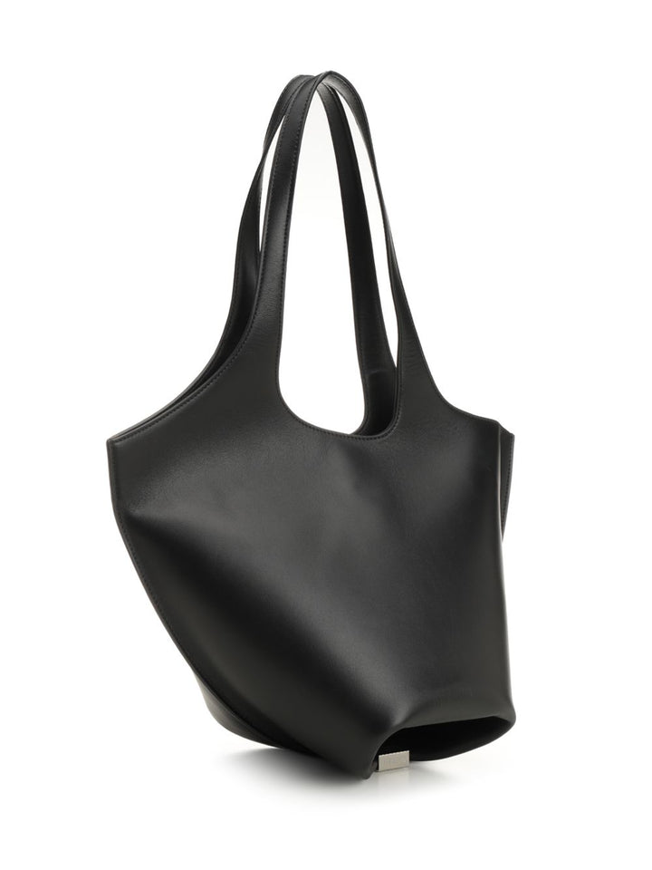 The Attico La Scoop Shoulder Bags - Nero | d0e7ce18a43b6b3729fc69e41af9d92dd9f4f073