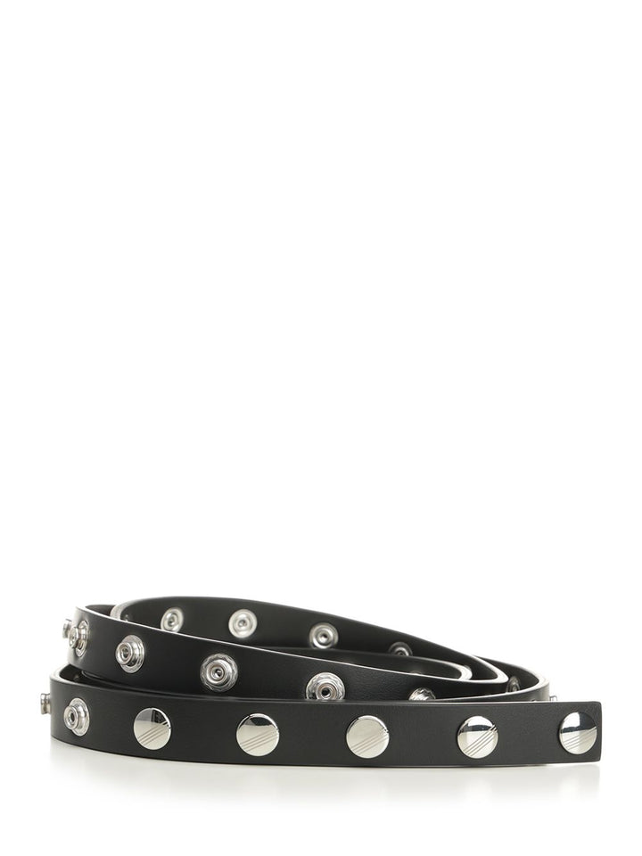 The Attico Studded Belt Cinture - Nero | bd2f26be9a10ed53be0f674a7a48fb757a99ef6e