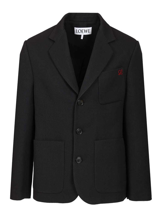 Wool Jacket Giacche Blu