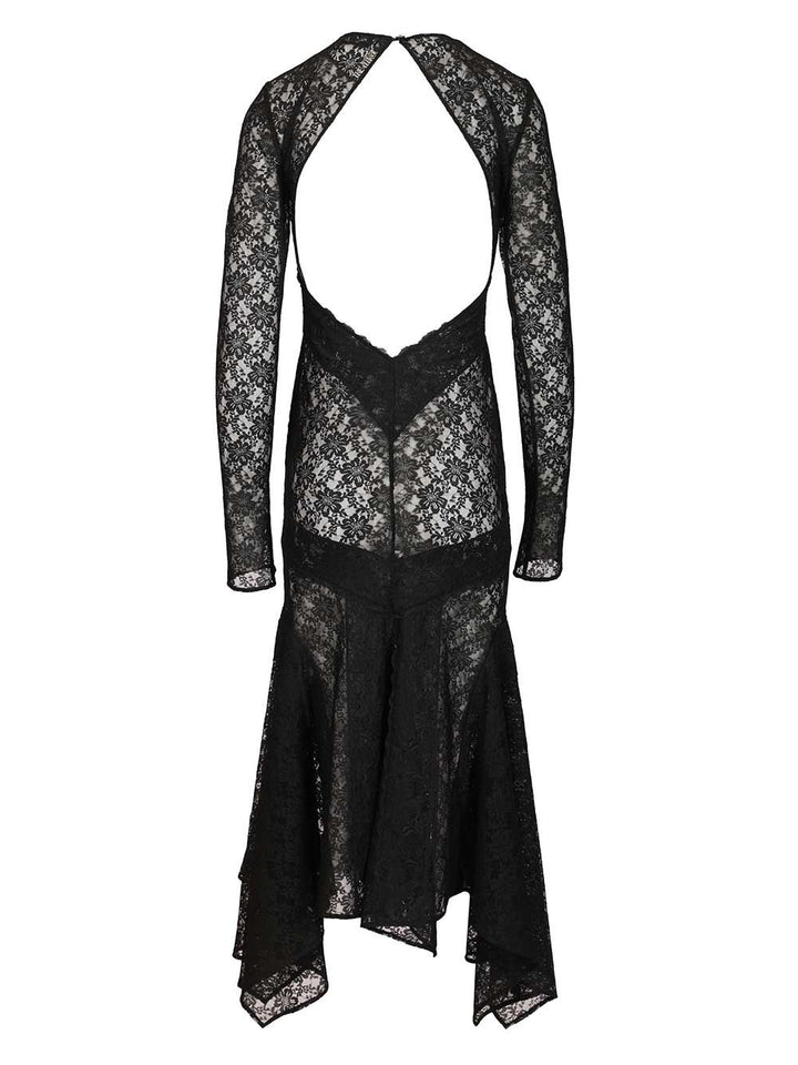 The Attico Midi Dress Abiti - Nero | fdd27d58ae8893ba1d75cfe7f589a0811c244abf