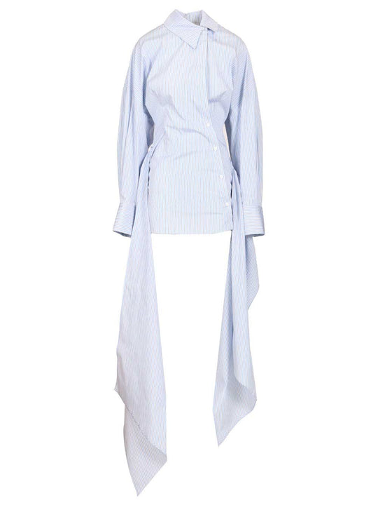 Mini Dress Abiti Light Blue