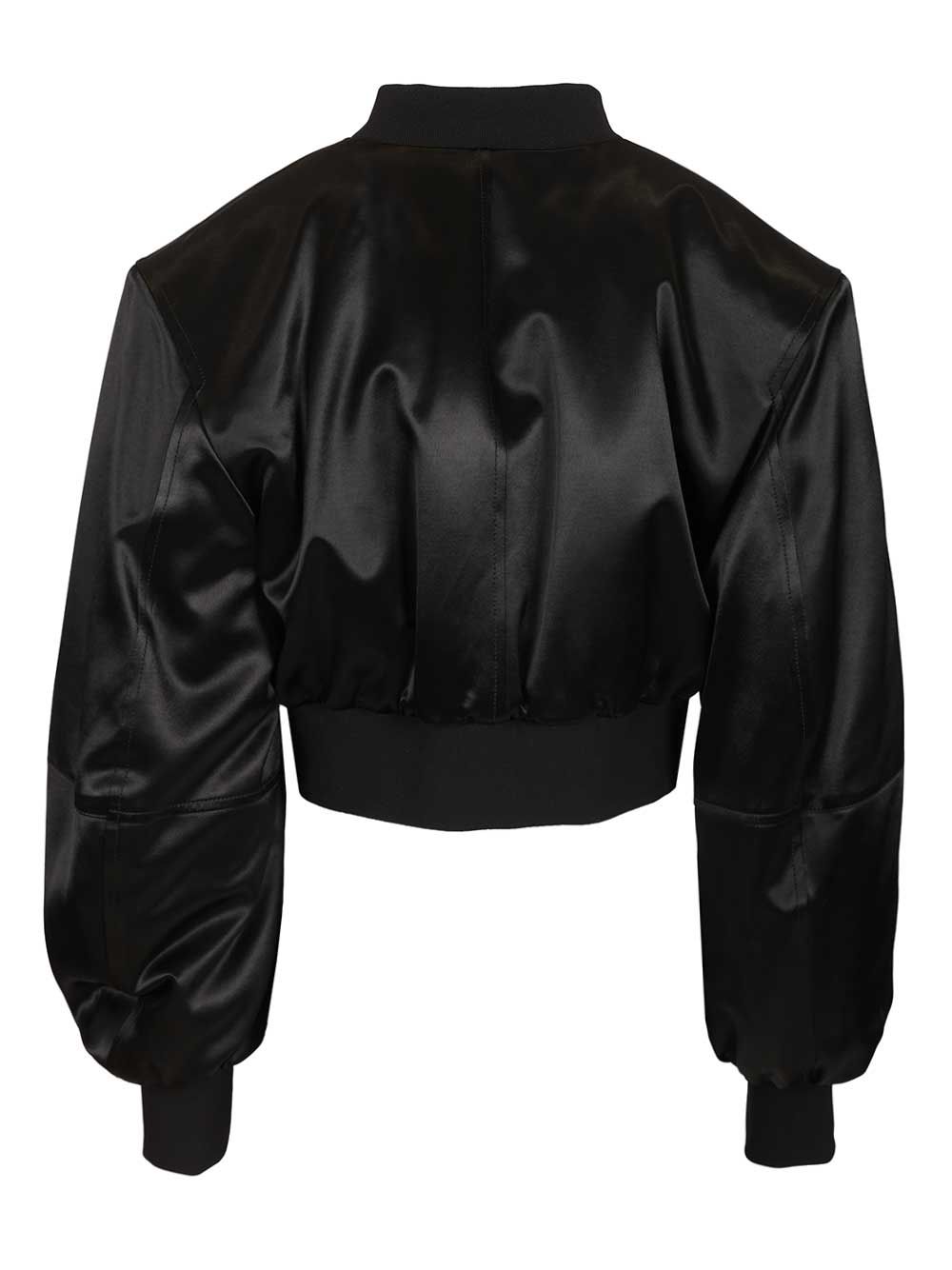 The Attico Satin Bomber Jacket Giacche - Nero | a57ff2ff3f150f0390bef78625516a67207e25a2