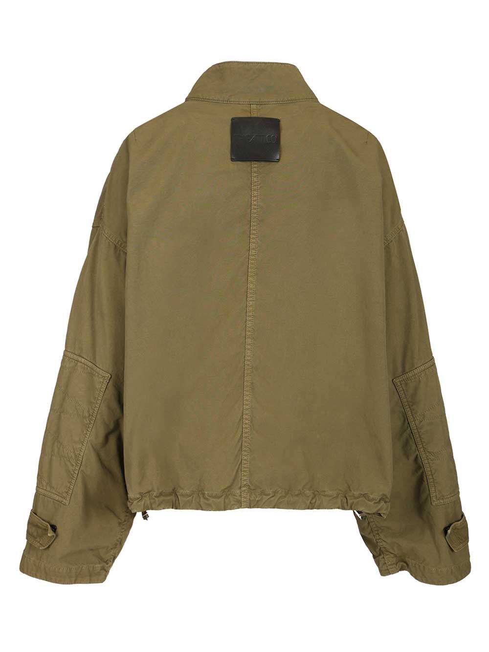 The Attico Canvas Bomber Jacket Giacche - Verde | 15dc2215ae4166edef1f49fca8099cc7fc9b0613