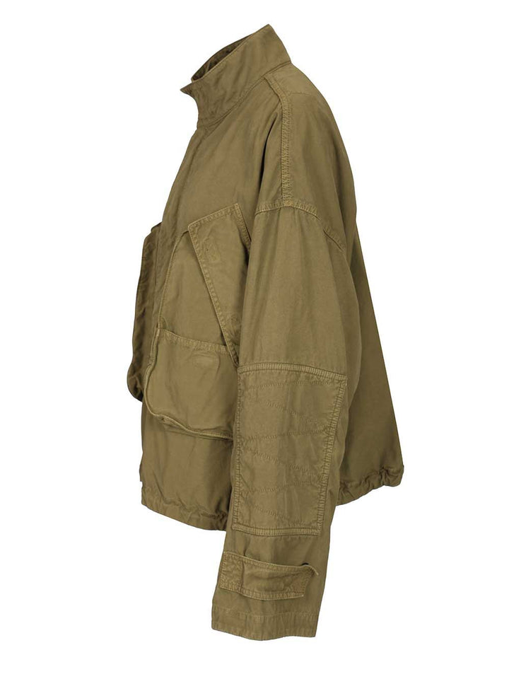 The Attico Canvas Bomber Jacket Giacche - Verde | 61c80b6a536420016f7261558e34060d82e0bc6f