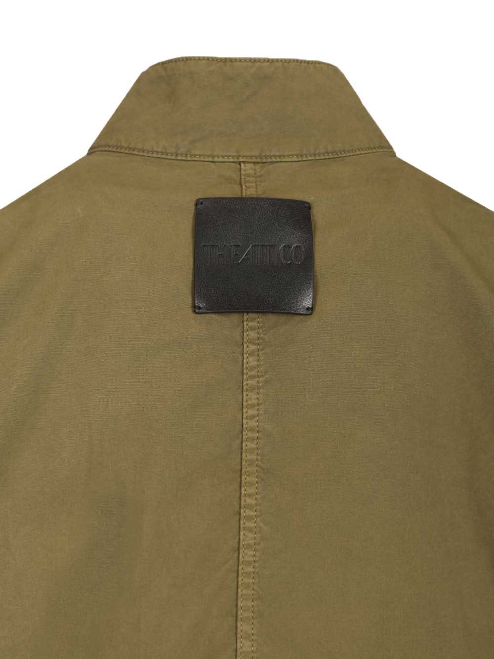 The Attico Canvas Bomber Jacket Giacche - Verde | 9c2c83e9f20ee35973b12827036138c8a0f94a0d