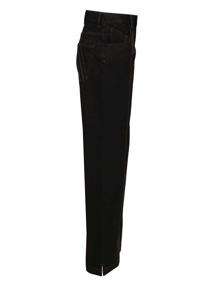 The Attico Cotton Jeans - Nero | 6098a841d1c0ae5f6cba63bc4a7d0d0e75ccd6a4