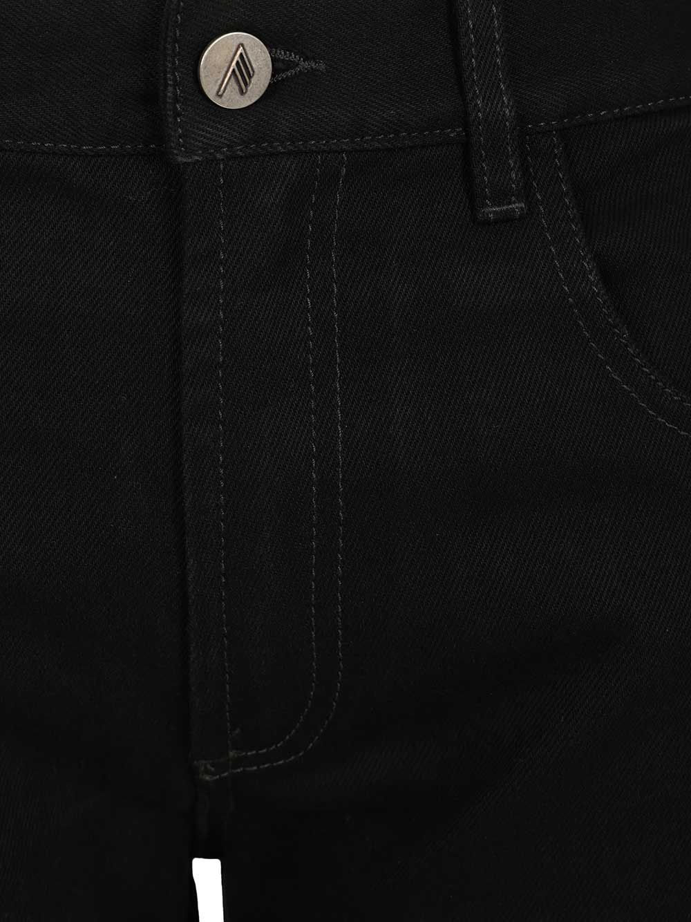 The Attico Cotton Jeans - Nero | 9189cbc41bf529f4e548ffd6c1930649b9ba4c5b