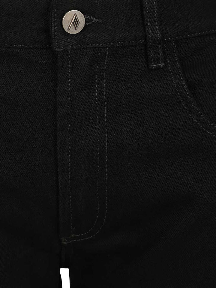 The Attico Cotton Jeans - Nero | 9189cbc41bf529f4e548ffd6c1930649b9ba4c5b