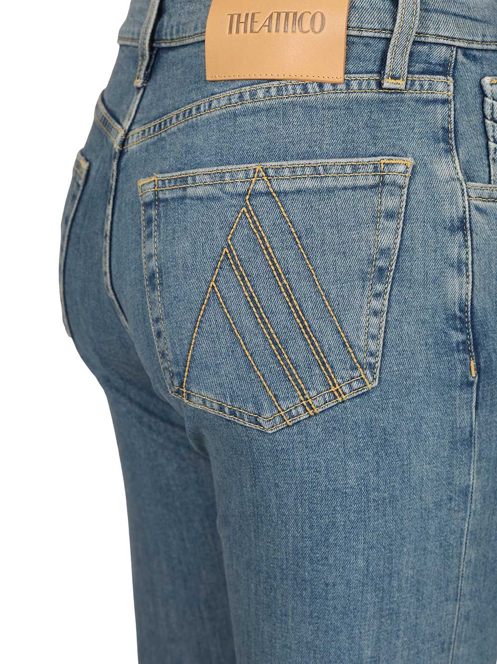 The Attico Denim Jeans - Light blue | 0b0435946743d0d7a1156d1bdafee014149082cc