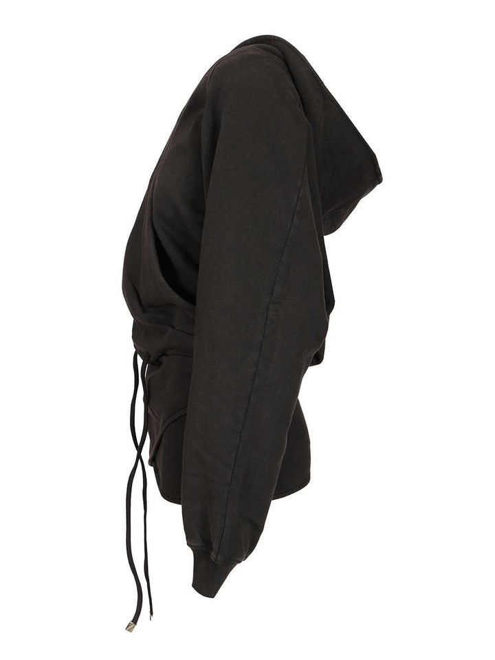 The Attico Jersey Sweatshirt Dress Abiti - Nero | a9d4552927e08800d136f10a18e8d80a766569f0