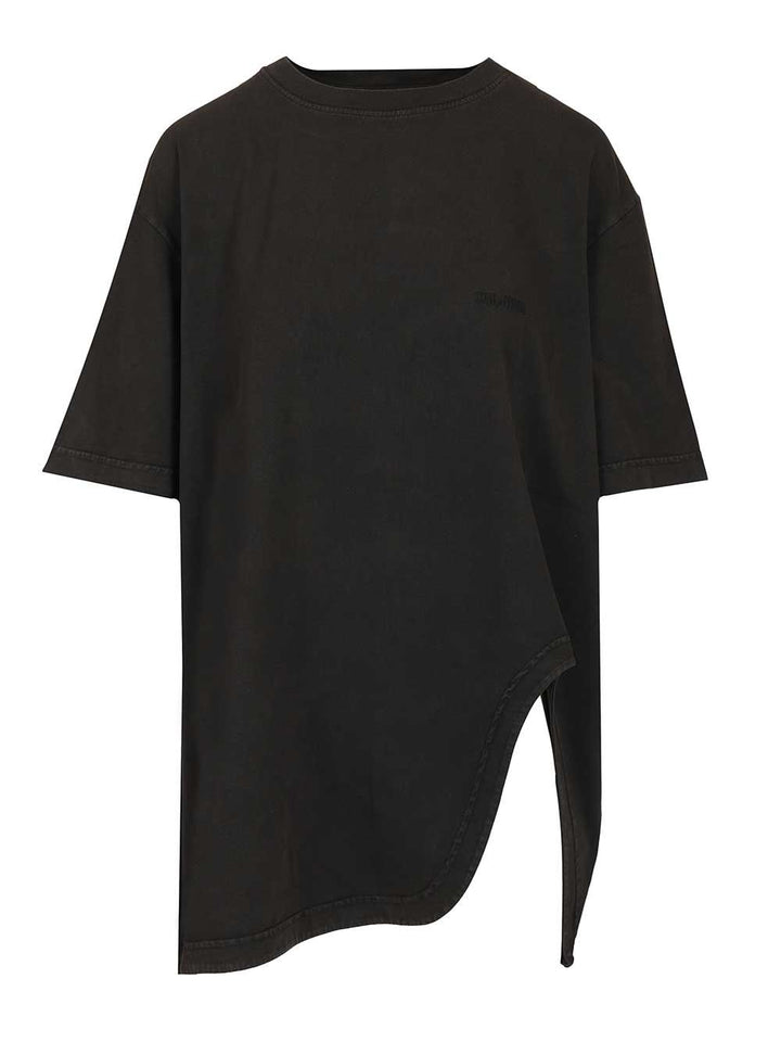 The Attico Light Jersey T-Shirt - Nero | 190e678d92efabb2d388f3614558cbc85aed3498