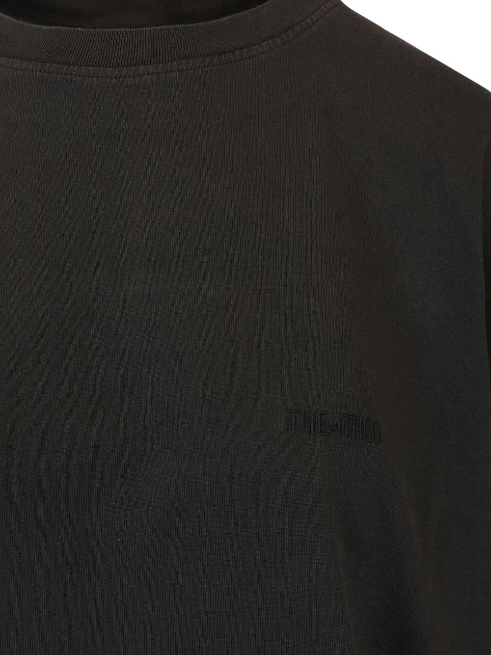 The Attico Light Jersey T-Shirt - Nero | 5482977035f09000d6c85ced6fe947fd7c24e69a