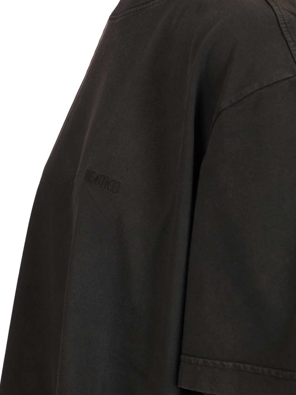 The Attico Light Jersey T-Shirt - Nero | 854c84e2190525d67237150637280a8ec620386c