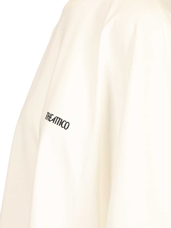 The Attico Light Jersey T-Shirt - Bianco | 03df672b6c1d353c5e640e5955ddb756832380dc