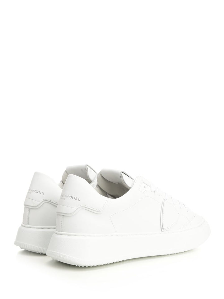 Philippe Model Temple Sneakers - Bianco | f8ec1f480abb838c717780ea861ad6ea06a21525