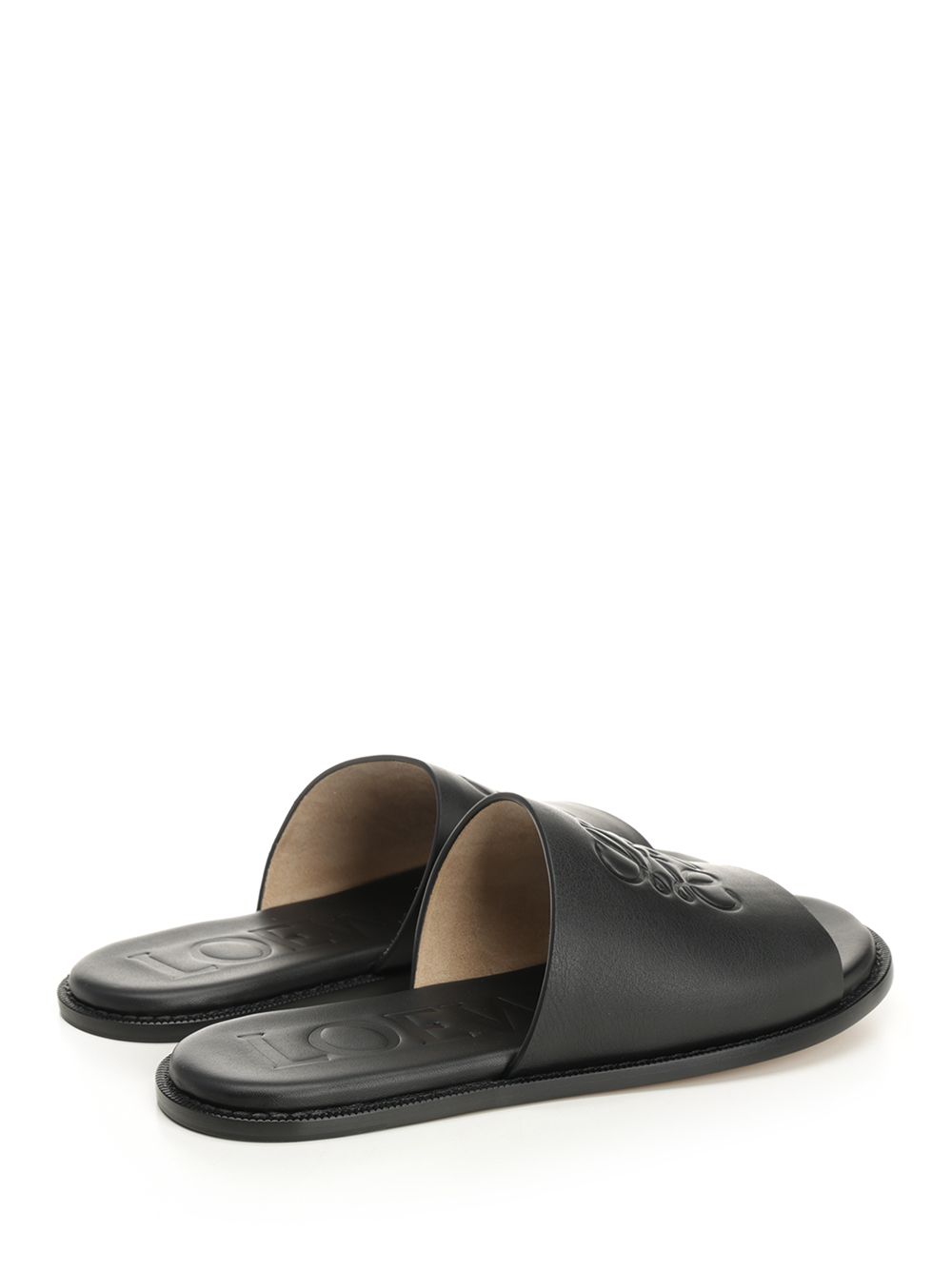 Loewe Anagram Flex Slide Scarpe basse - Nero | 133446f671d3aab06fac19ad53526cc33702eb8a