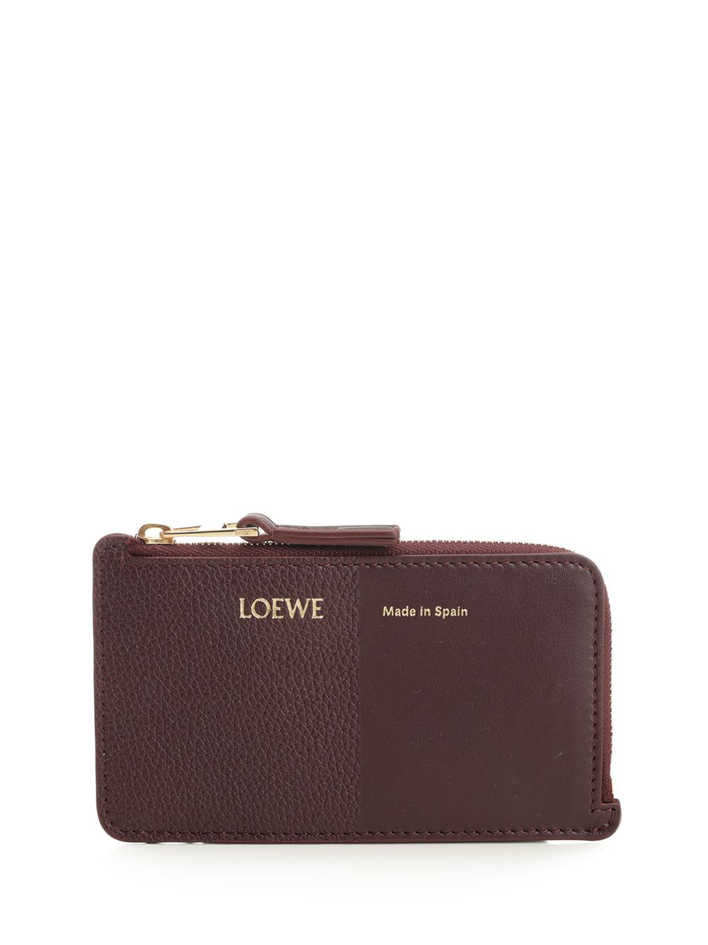 Loewe Card Holder With Coin Pocket Wallets - Bordeaux | 8aee96032ef426fd6fbe1e31b2114b53f056ac14