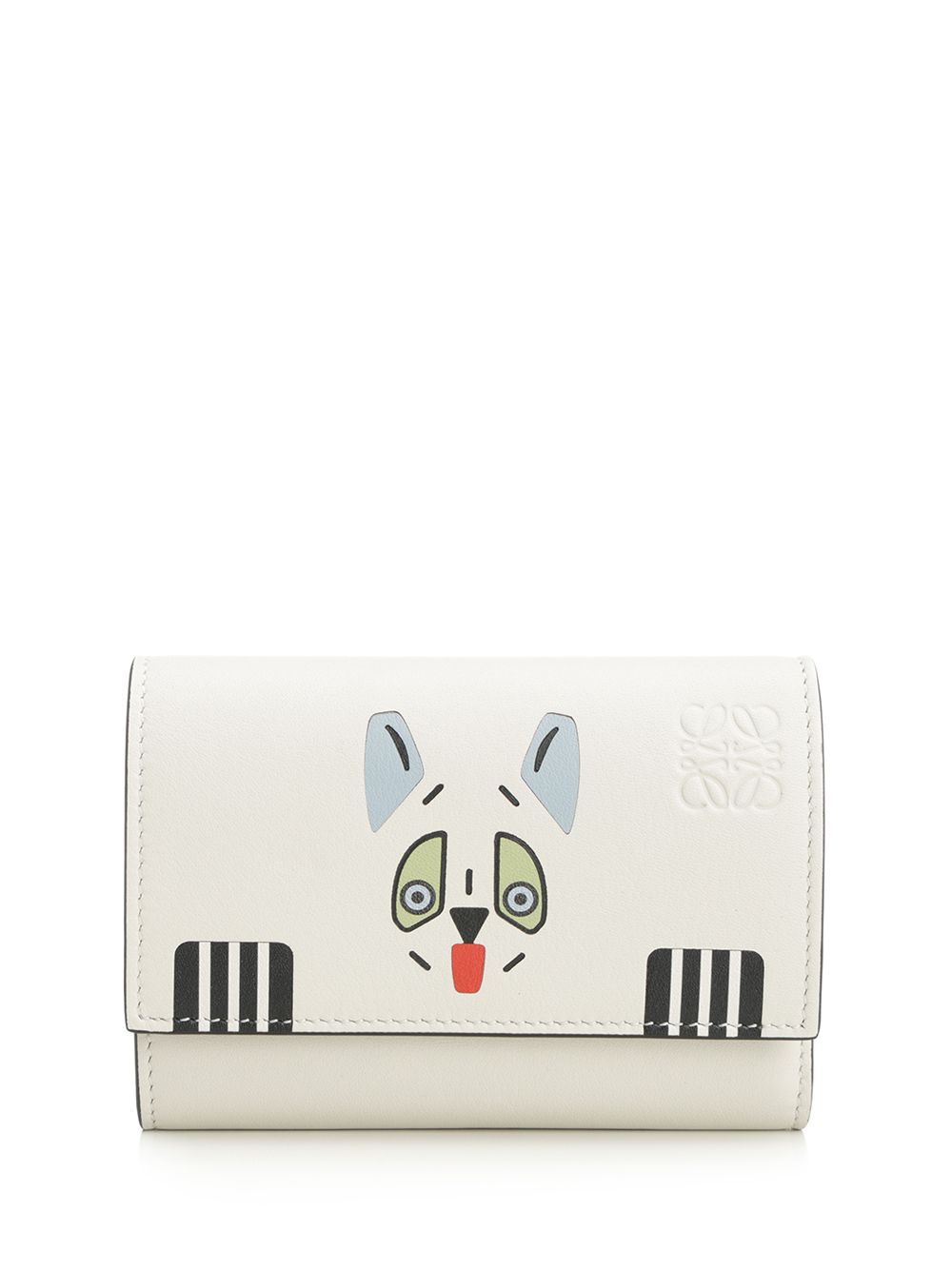 Loewe Futurist Cat Small Vertical Wallet Wallets - Bianco | 01eb9f673943b10c644fb4f7e8cc19f3dea5b042