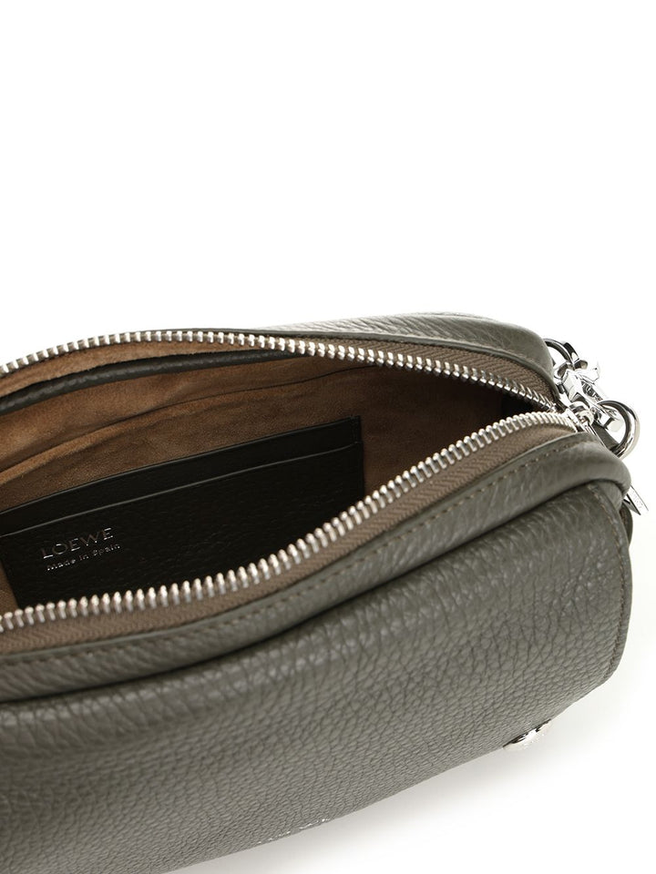 Loewe Messenger Pebble Crossbody Bags - Verde | 94255082b2fba763dfbf4cfd67f8a67d173f7adf