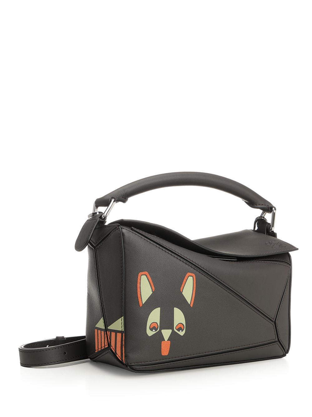 Loewe Puzzle Futurist Cat Handbags - Marrone | 60b56a8f9df6a4cb5ab49ee2397aec7f1593fbdc
