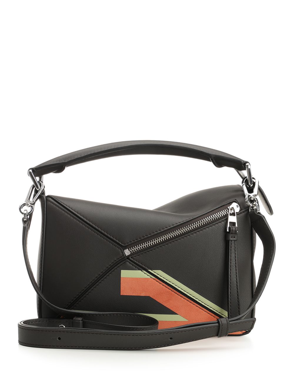 Loewe Puzzle Futurist Cat Handbags - Marrone | 352ca158f1695e9032541dbbe8cf5daa901e1e86