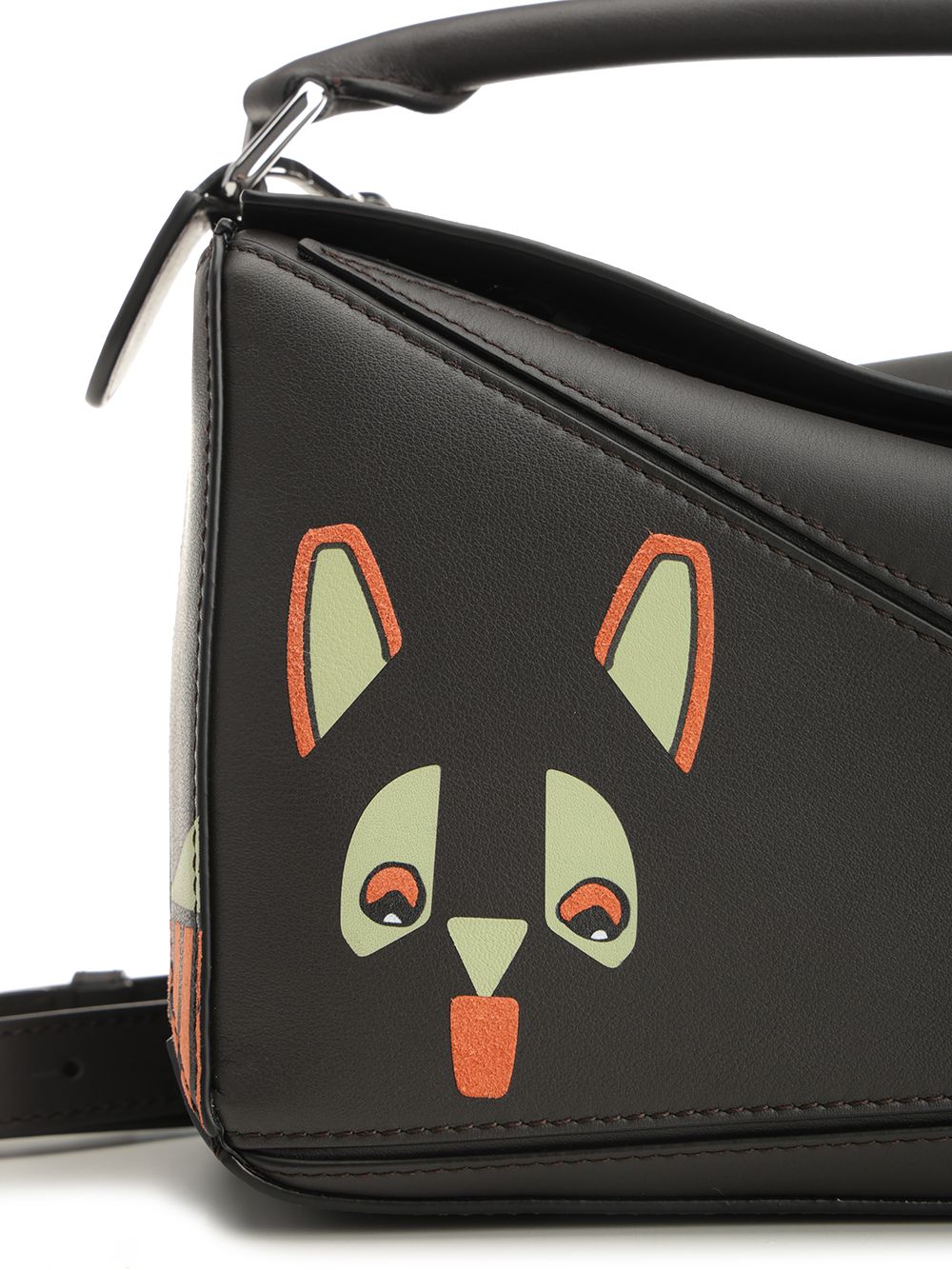 Loewe Puzzle Futurist Cat Handbags - Marrone | 1eee21e44db2dd6f1264b6d0fe9898851074720e