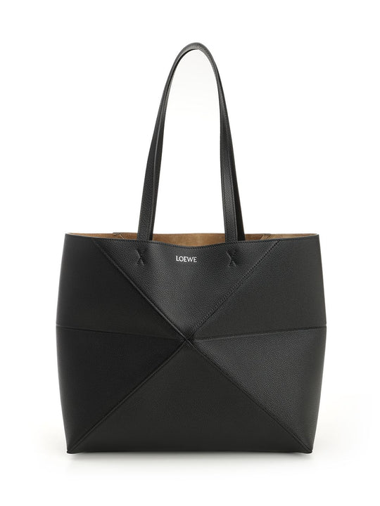 Puzzle Fold Crossbody Bags Nero