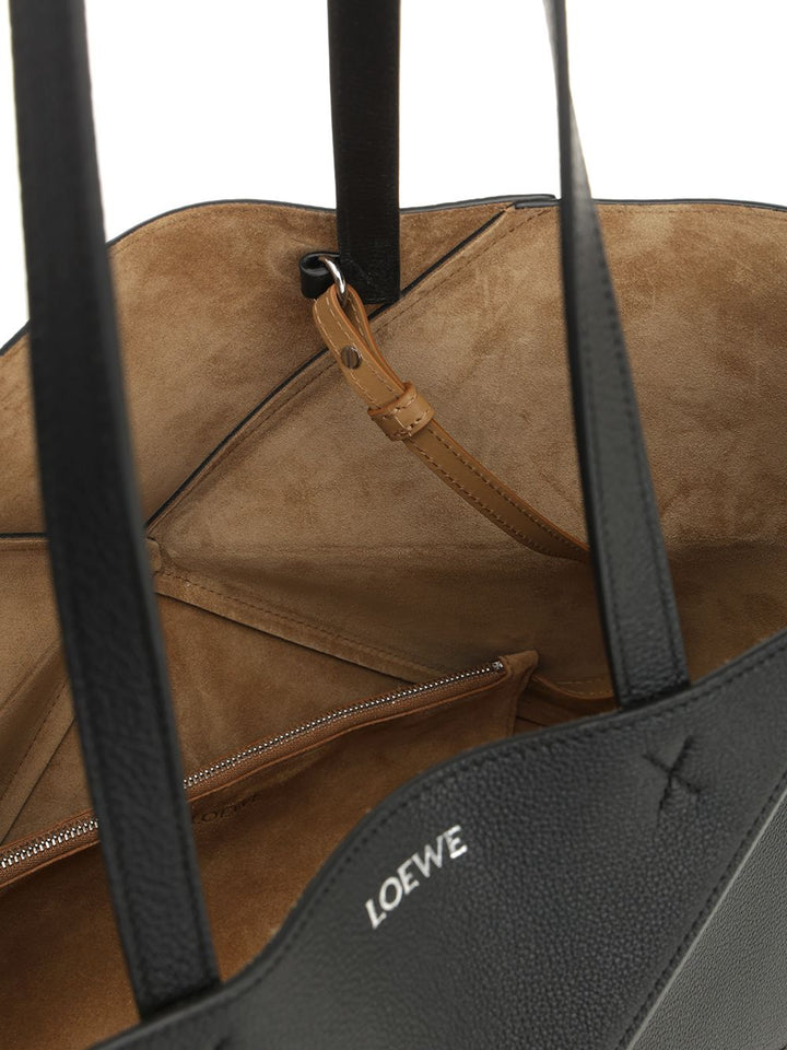 Loewe Puzzle Fold Crossbody Bags - Nero | ff6ffc14419c25f01b67a406dc337e2d2e35e922