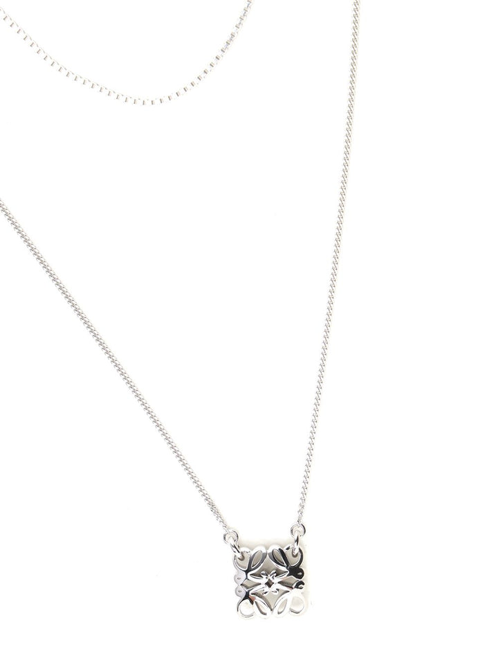 Loewe Anagram Bombé Necklace Gioielli - Silver | 57791c844cd9e9018e45c2b59d44b45d38ab29f6
