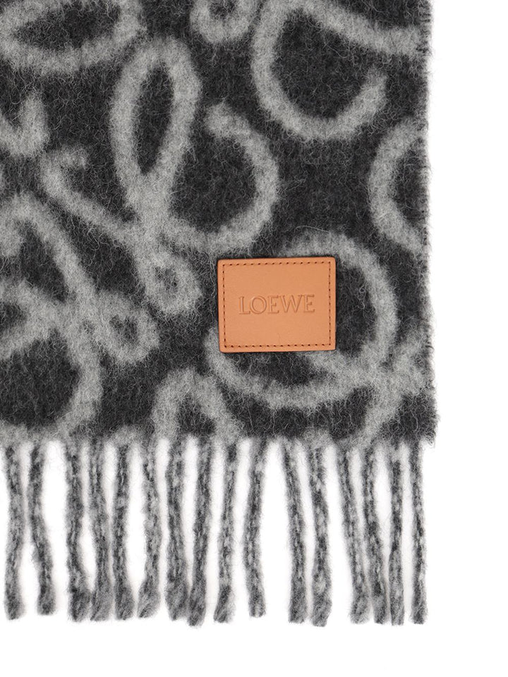 Loewe Scarf Scarves And Foulards - Nero | ee90ead9c50e89c02bc159ffea3d2e5b64df1509