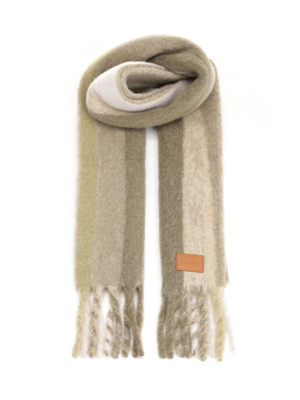 Loewe Scarf Scarves And Foulards - Marrone | 9b049f38df370578eda43a133f72654a4da2db83