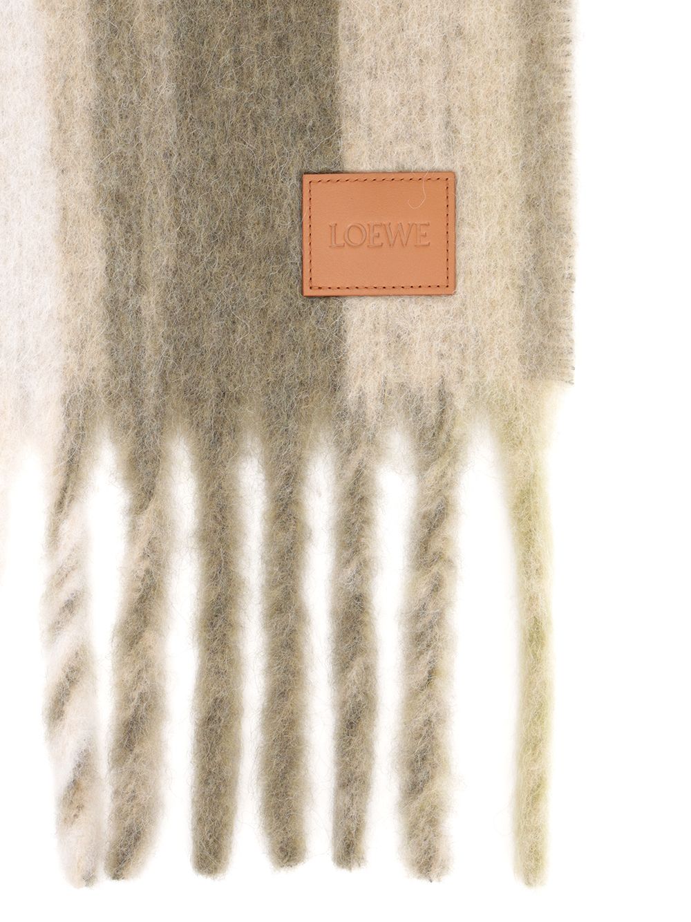 Loewe Scarf Scarves And Foulards - Marrone | 493f868f31523864117b4d87a41f9abd394bb376