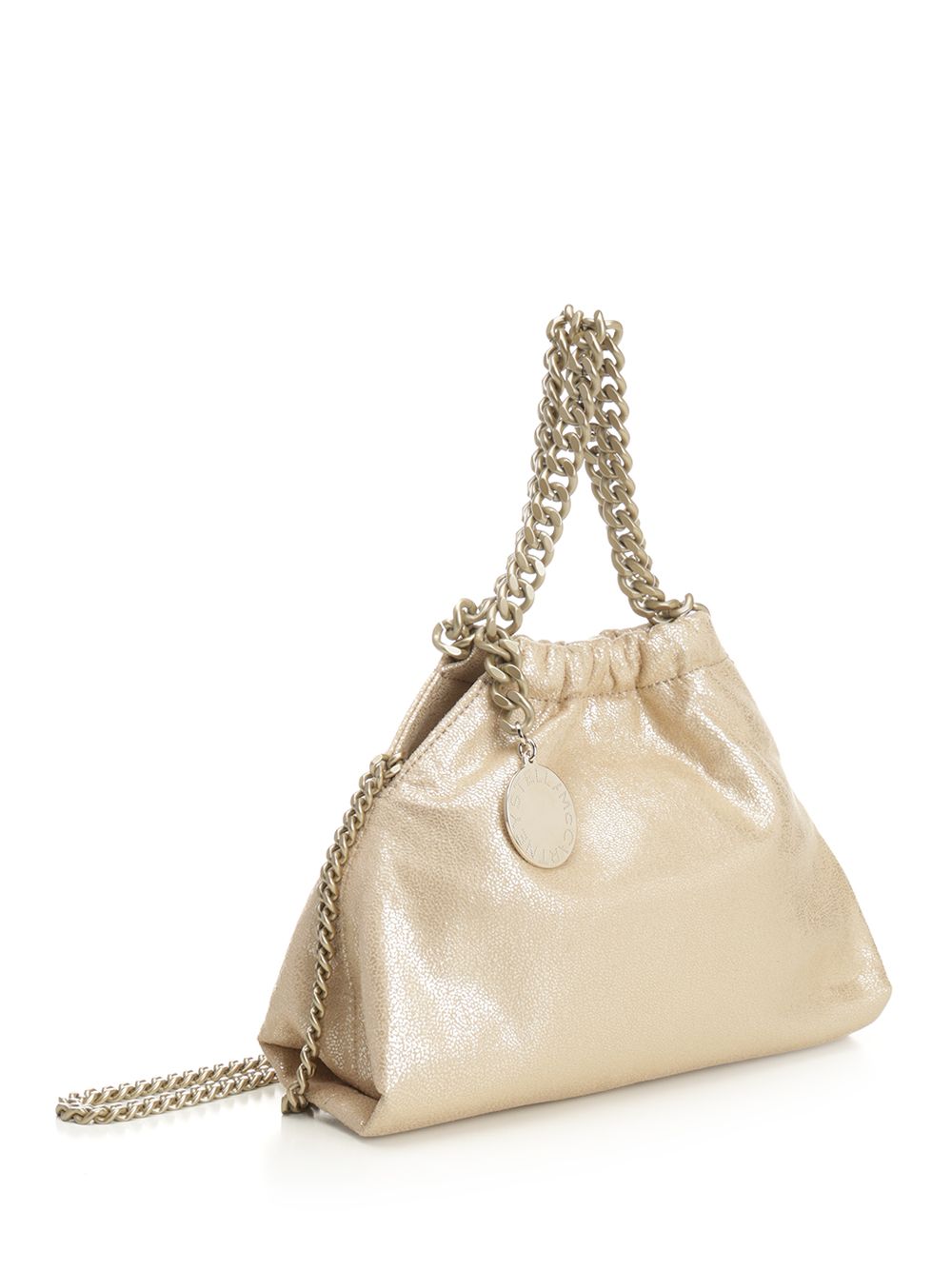 Stella Mccartney Mini Falabella Bag Shoulder Bags - Oro | 5f8a8bcda53f7c561d3521fbfe1a6aac4bfe4032