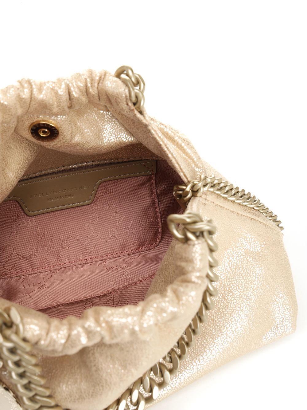 Stella Mccartney Mini Falabella Bag Shoulder Bags - Oro | 43aed96451087064e3e4e4f64fd174e63e9df959